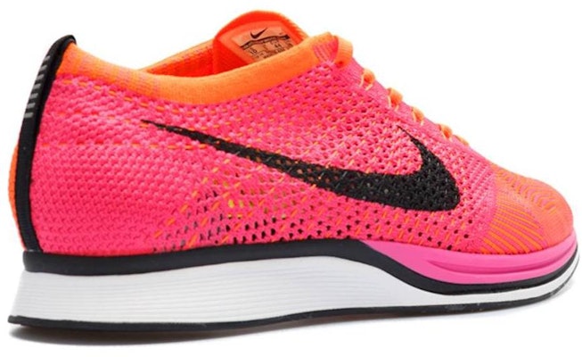 Nike Flyknit Racer 'Hyper Crimson' Oranye Menyala 526628-600 Shop Nike Flyknit Racer 'Hyper Crimson' Oranye Menyala 526628-600