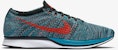 Nike Flyknit Racer 'Neo Turquoise' Biru Pirus 526628-404