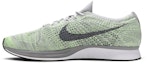 Lookbook Nike Flyknit Racer 'Pistachio' Lelaki dan Wanita Kasut Larian. 526628-103