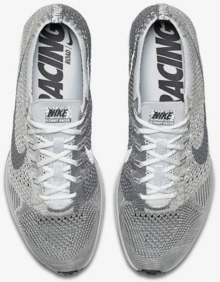 Nike Flyknit Racer 'Pure Platinum' 862713-002 Lookbook Nike Flyknit Racer 'Pure Platinum' 862713-002