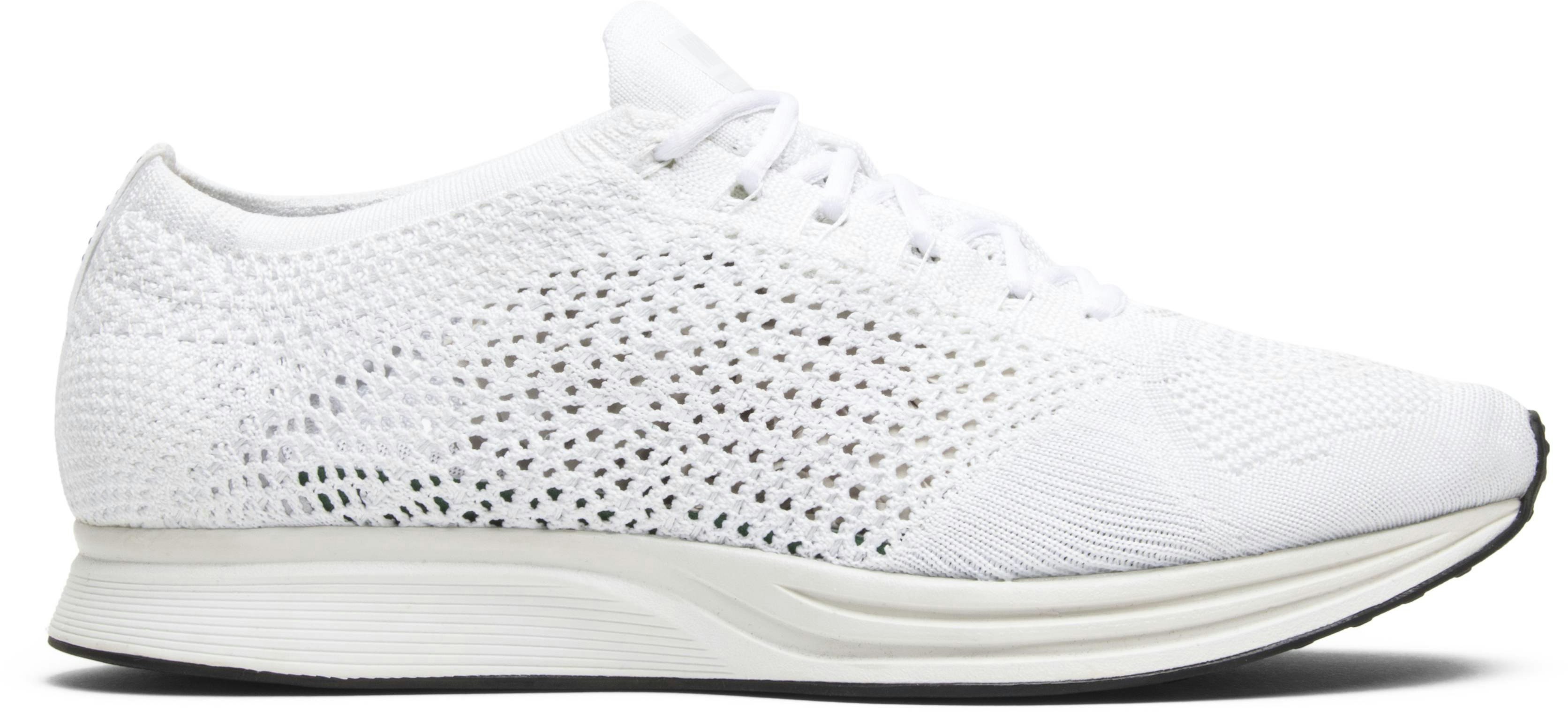 White 2025 flyknit racer
