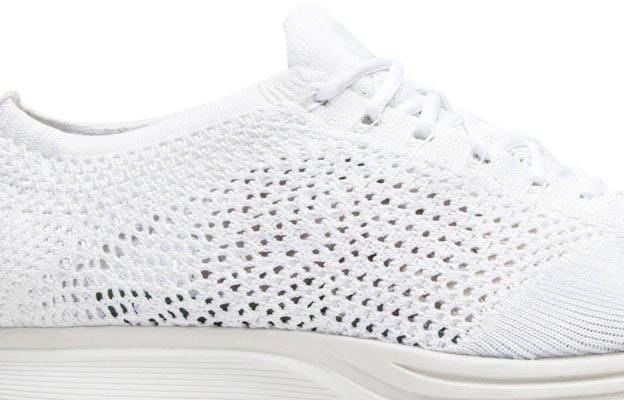 Nike Flyknit Racer Triple White 526628 100 526628 100 Novelship