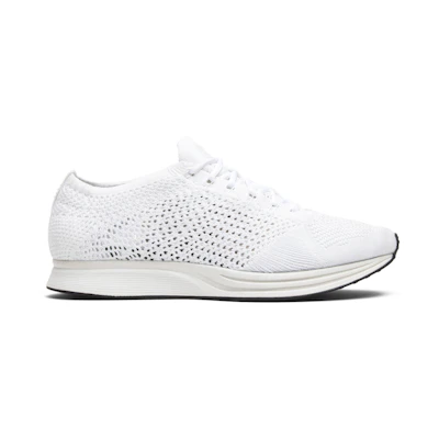 Nike Flyknit Racer 'Triple White'