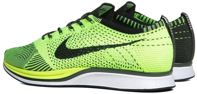 Nike Flyknit Racer 'Volt' Lelaki Wanita Sneakers 526628-721 Purchase Nike Flyknit Racer 'Volt' Lelaki Wanita Sneakers 526628-721