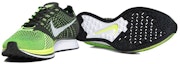 Sizing Nike Flyknit Racer 'Volt' Lelaki Wanita Sneakers 526628-721