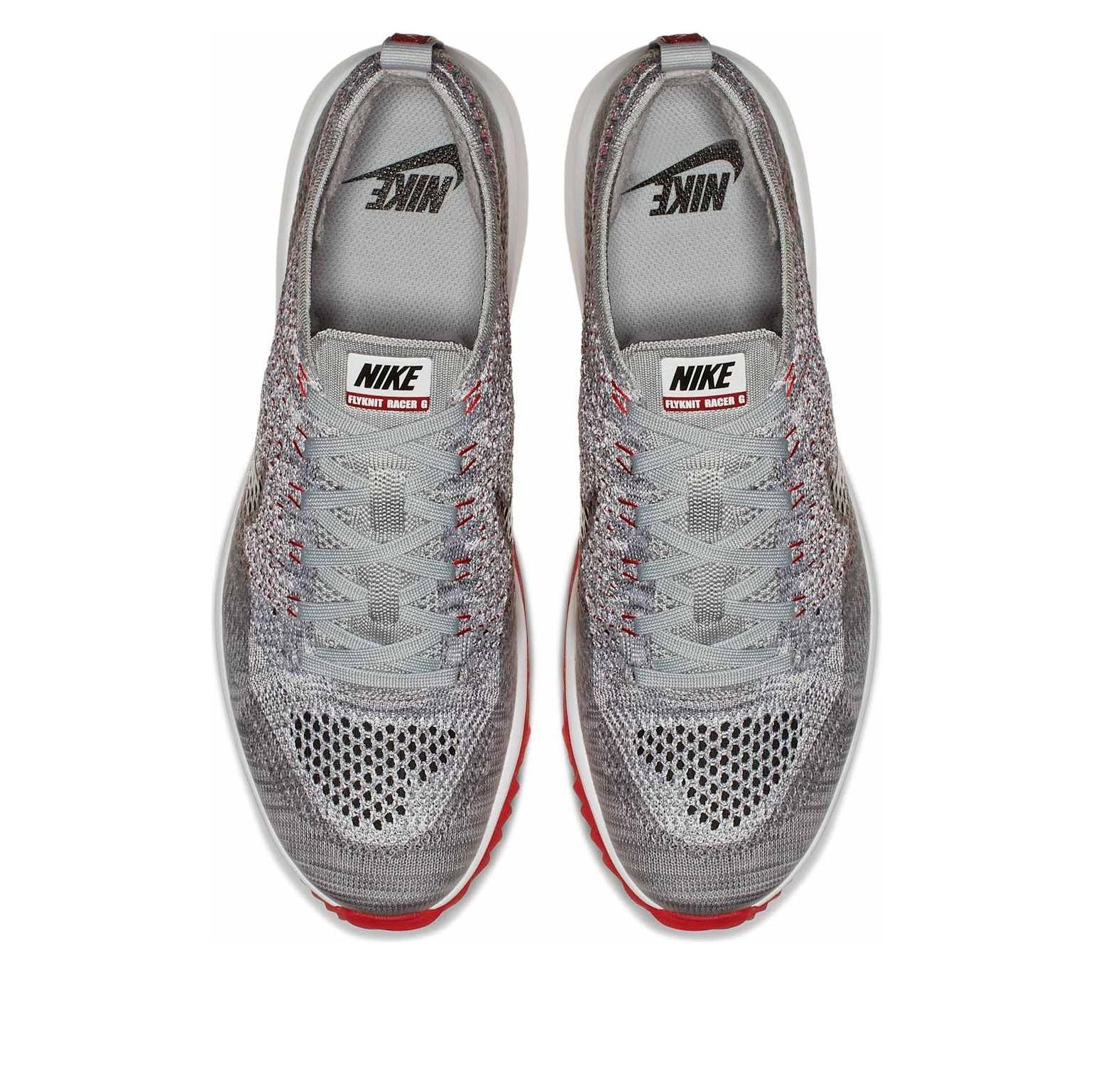 Shop 耐克Flyknit Racer G '狼灰' 909756-002