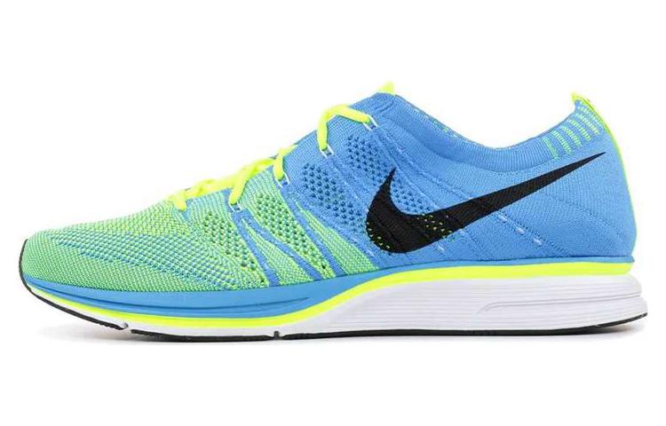 Nike Flyknit Trainer+ 'Blue Glow Volt' 532984-447