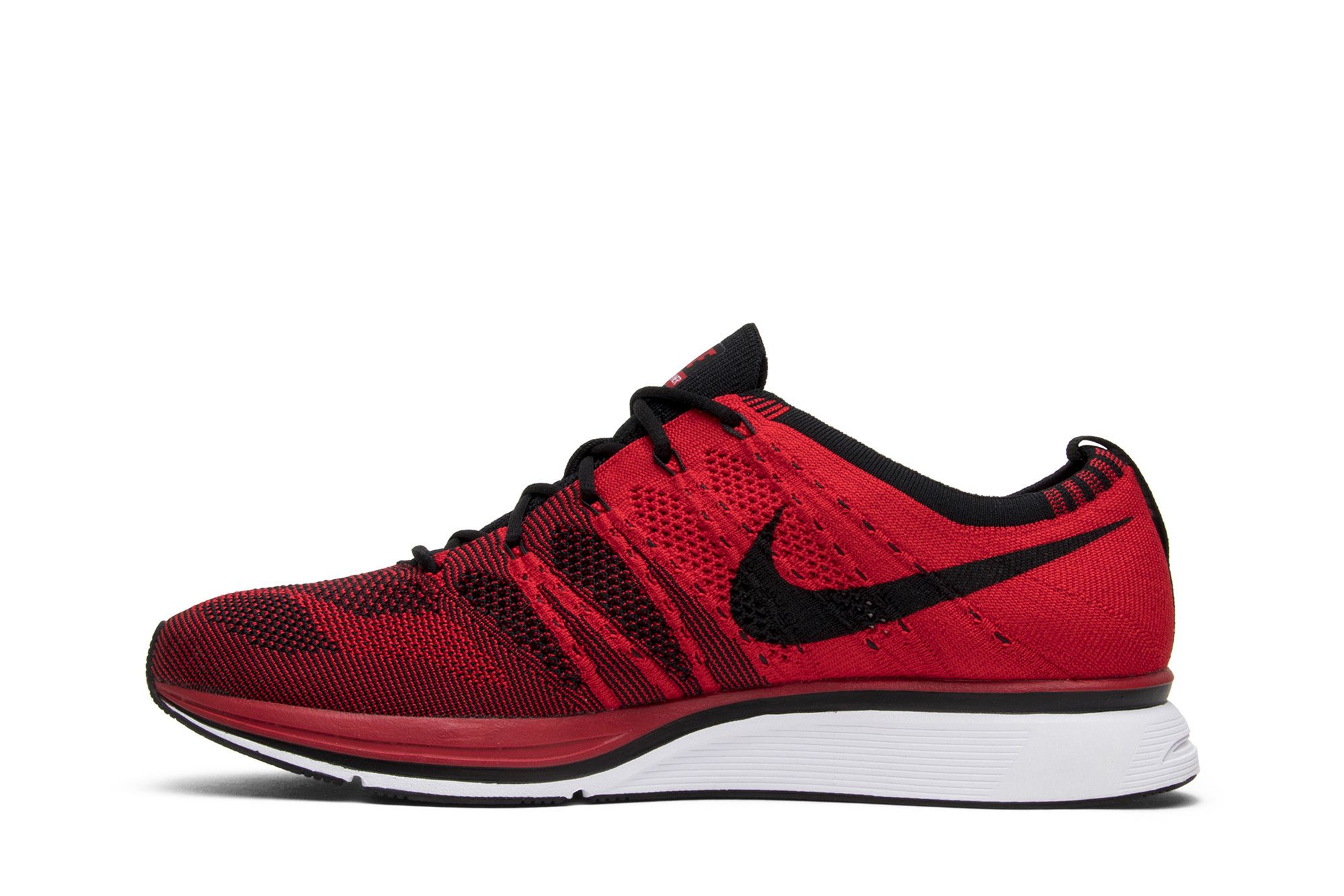 Shop 耐克Flyknit Trainer“大学红” AH8396-601