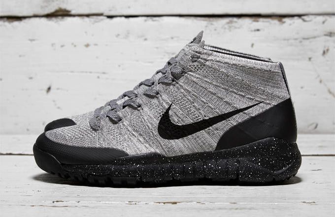 Nike Flyknit Trainer Chukka FSB 'Light Charcoal' 625009-001