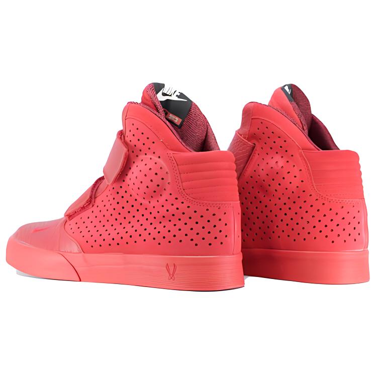 Shop 耐吉Flystepper 2K3 Premium 百搭舒適 耐磨減震 高幫 復古籃球鞋 男款 紅色