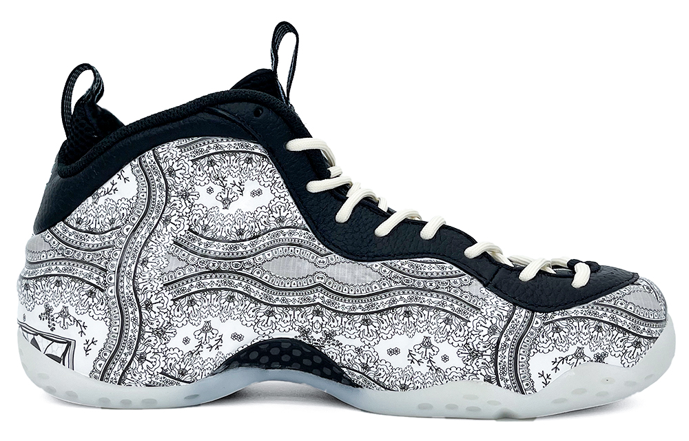 Nike Foamposite One 'Elegant Black Lace' 圖 2