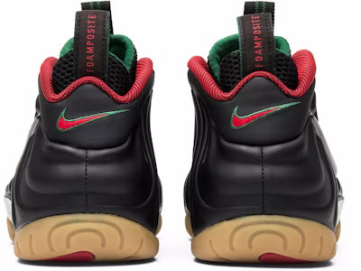 Nike Foamposite Pro 'Gucci' Sepatu Basket Pria 624041-004 Details for Nike Foamposite Pro 'Gucci' Sepatu Basket Pria 624041-004