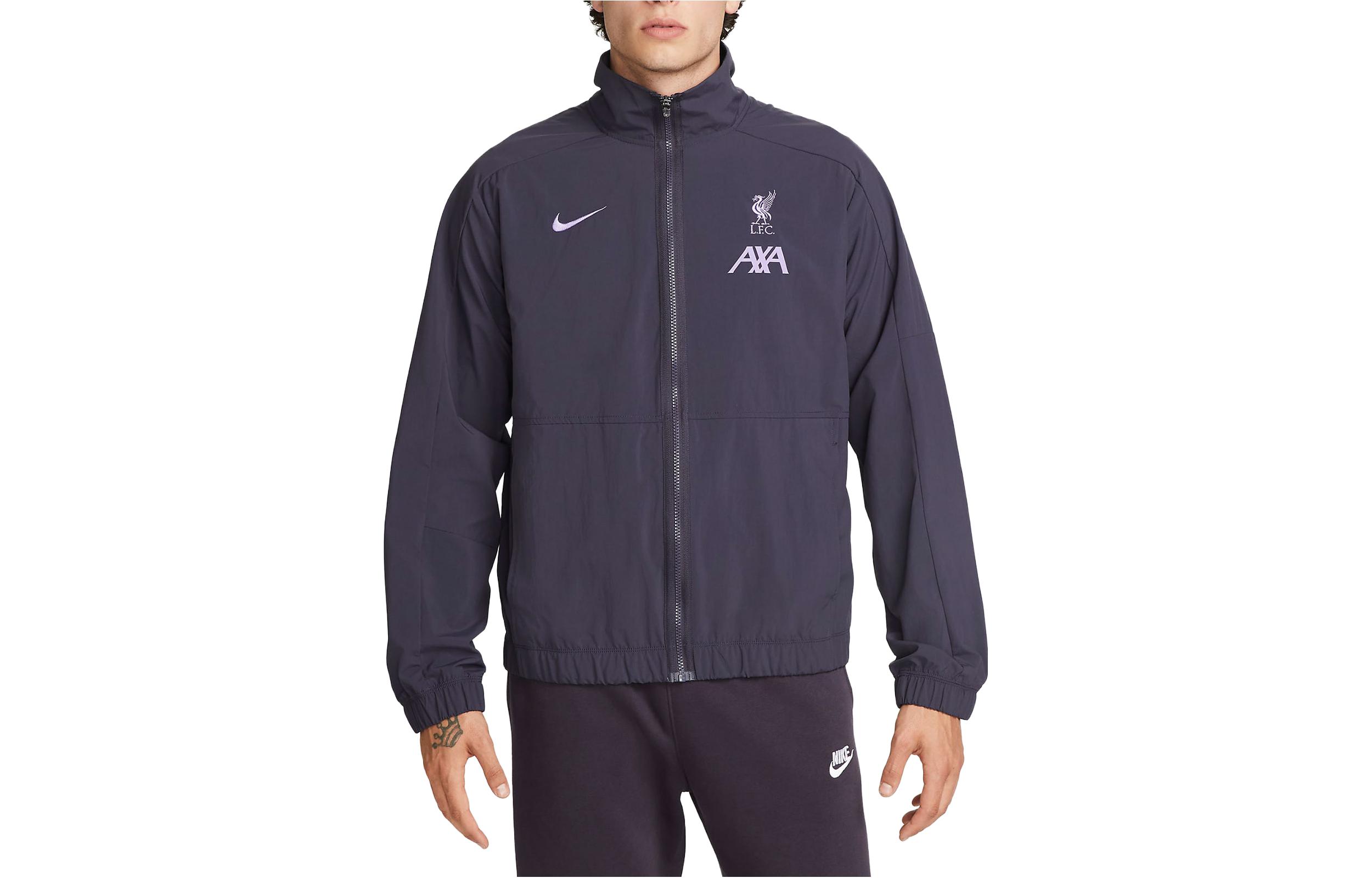 Nike Football Liverpool FC Logo Print Jacket Space Purple Men’s DX8628-015 圖 2