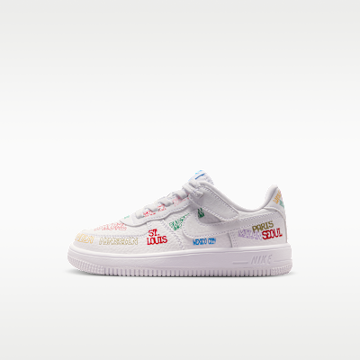 (Preschool) Nike Force 1 Low Easy On LV8 3 White/White IO9732-100