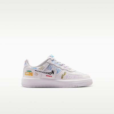 Lookbook (PS) Nike Force 1 Low Easy On LV8 3 白色/白色 IO9732-100
