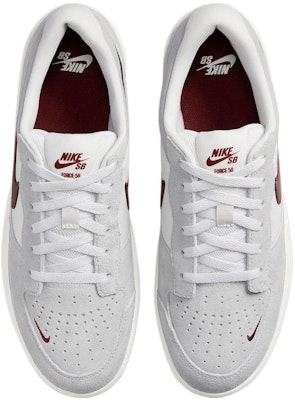 Nike Force 58 SB 'Platinum Tint Dark Red' FQ7637-001 Lookbook Nike Force 58 SB 'Platinum Tint Dark Red' FQ7637-001