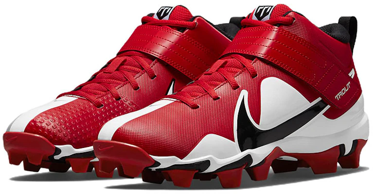 Nike Force Trout 7 Keystone ''Rosso Universitario Nero'' CT0831-602 Lookbook Nike Force Trout 7 Keystone ''Rosso Universitario Nero'' CT0831-602