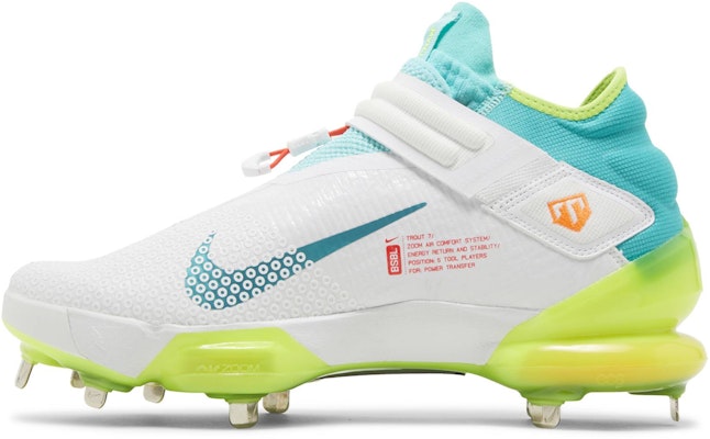 Nike Force Zoom Trout 7 'White Aurora Green' CI3134-107 Lookbook Nike Force Zoom Trout 7 'White Aurora Green' CI3134-107
