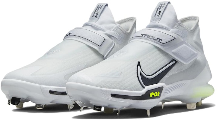 Nike Force Zoom Trout 8 Elite 'White Black Volt' CZ5913-100 Lookbook Nike Force Zoom Trout 8 Elite 'White Black Volt' CZ5913-100