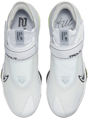 Nike Force Zoom Trout 8 Elite 'White Black Volt' CZ5913-100 Shop Nike Force Zoom Trout 8 Elite 'White Black Volt' CZ5913-100