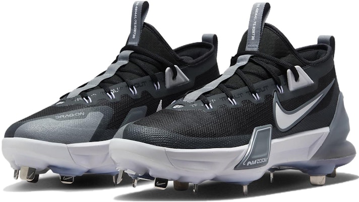 Nike Force Zoom Trout 9 Elite 'Black Anthracite' FB2906-001 Lookbook Nike Force Zoom Trout 9 Elite 'Black Anthracite' FB2906-001