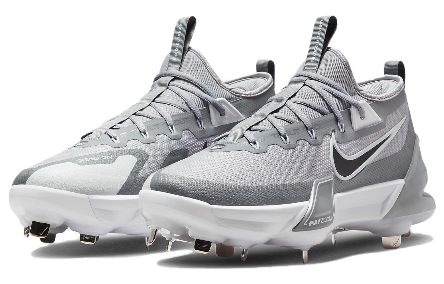 Lookbook Nike Force Zoom Trout 9 Elite 防滑耐磨支撐 低幫 訓練鞋 男款 灰白色