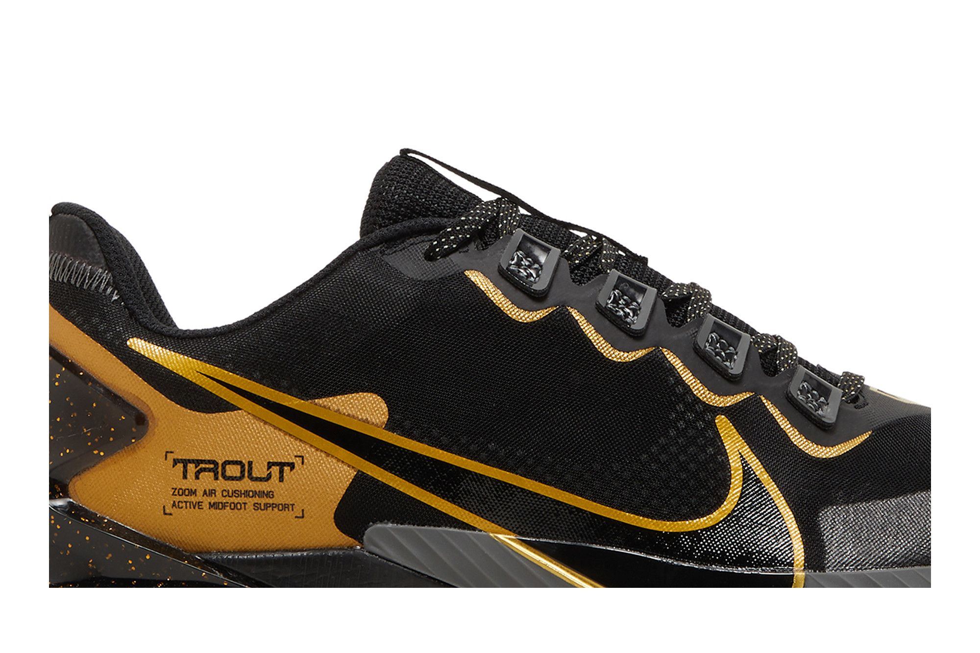 Order Nike Force Zoom Trout LTD TF ''Zwart Metallic Goud'' CZ5916-012