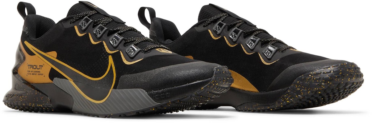 Nike Force Zoom Trout LTD TF 'Black Metallic Gold' CZ5916-012 Cheap Nike Force Zoom Trout LTD TF 'Black Metallic Gold' CZ5916-012