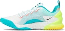 Lookbook Nike Force Zoom Trout LTD TF 'Putih Hijau Aurora Volt' CZ5916-100