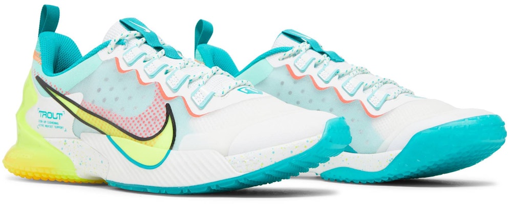 Nike Force Zoom Trout LTD Turf 減震防滑耐磨棒球鞋 白綠 Cheap Nike Force Zoom Trout LTD Turf 減震防滑耐磨棒球鞋 白綠