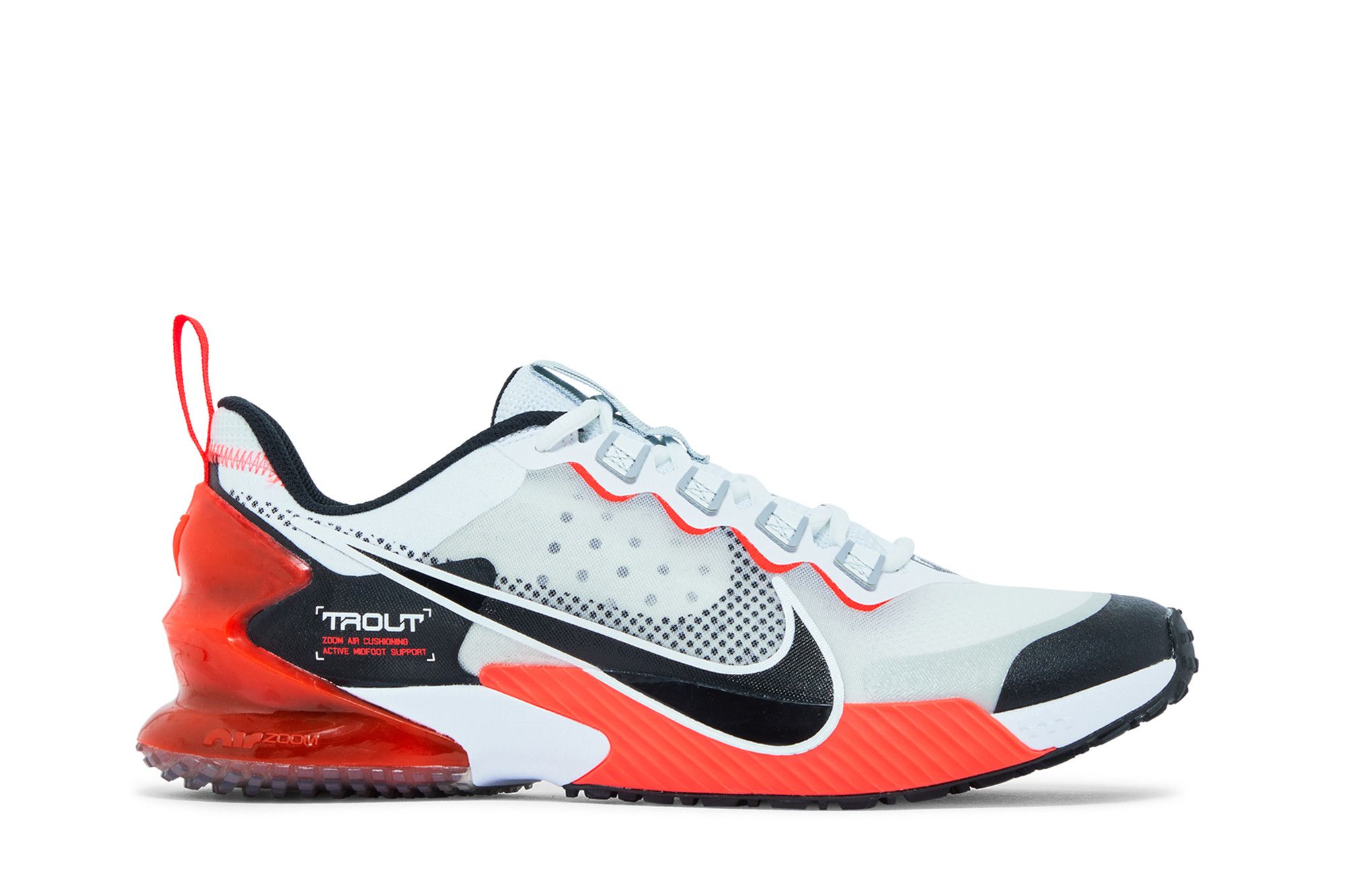 Nike Force Zoom Trout LTD TF 'White Bright Crimson' CZ5916-105