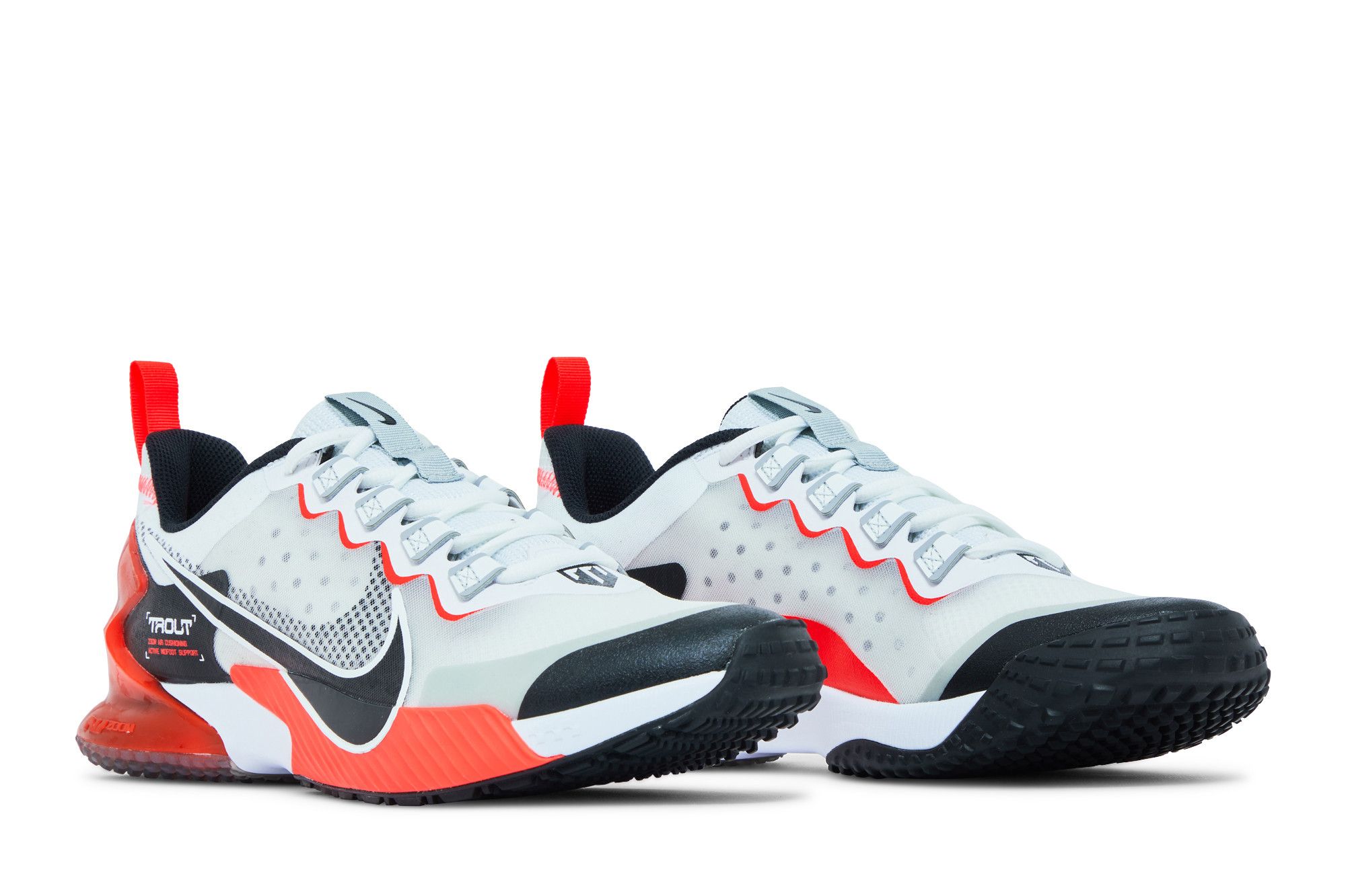 Cheap Nike Force Zoom Trout LTD TF ''Bianco Bright Crimson'' CZ5916-105
