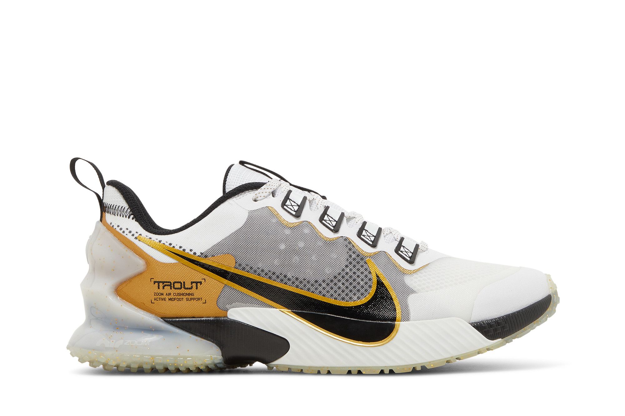 Buy Nike Force Zoom Trout LTD TF 'Blanco Oro Metálico' CZ5916-106