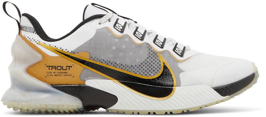 Nike Force Zoom Trout LTD TF 'Putih Emas Metalik' CZ5916-106 Buy Nike Force Zoom Trout LTD TF 'Putih Emas Metalik' CZ5916-106