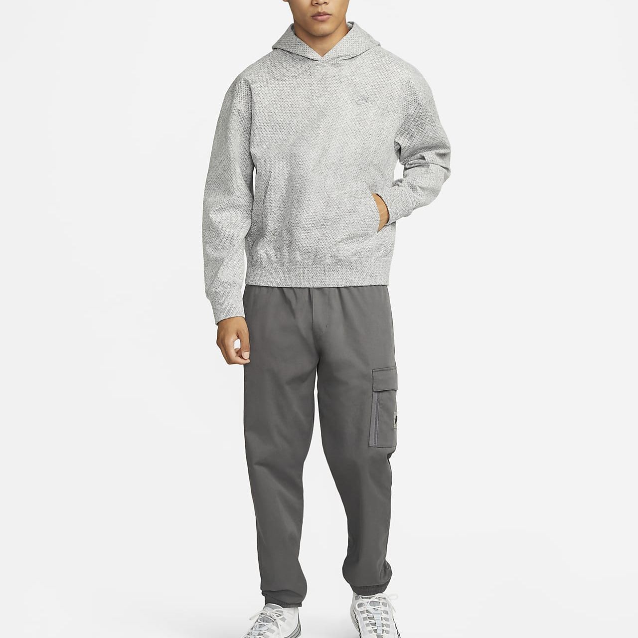 Nike Forward Carbon Reduction Fleece Knit Hoodie Grey Color DX4303-077 圖 6