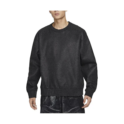 Nike Forward Crewneck Sweatshirt Black Casual Sportswear FB7432-060