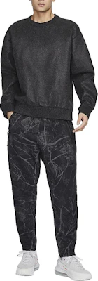 Nike Forward Crewneck Sweatshirt Hitam Baju Sukan Kasual FB7432-060 Shop Nike Forward Crewneck Sweatshirt Hitam Baju Sukan Kasual FB7432-060