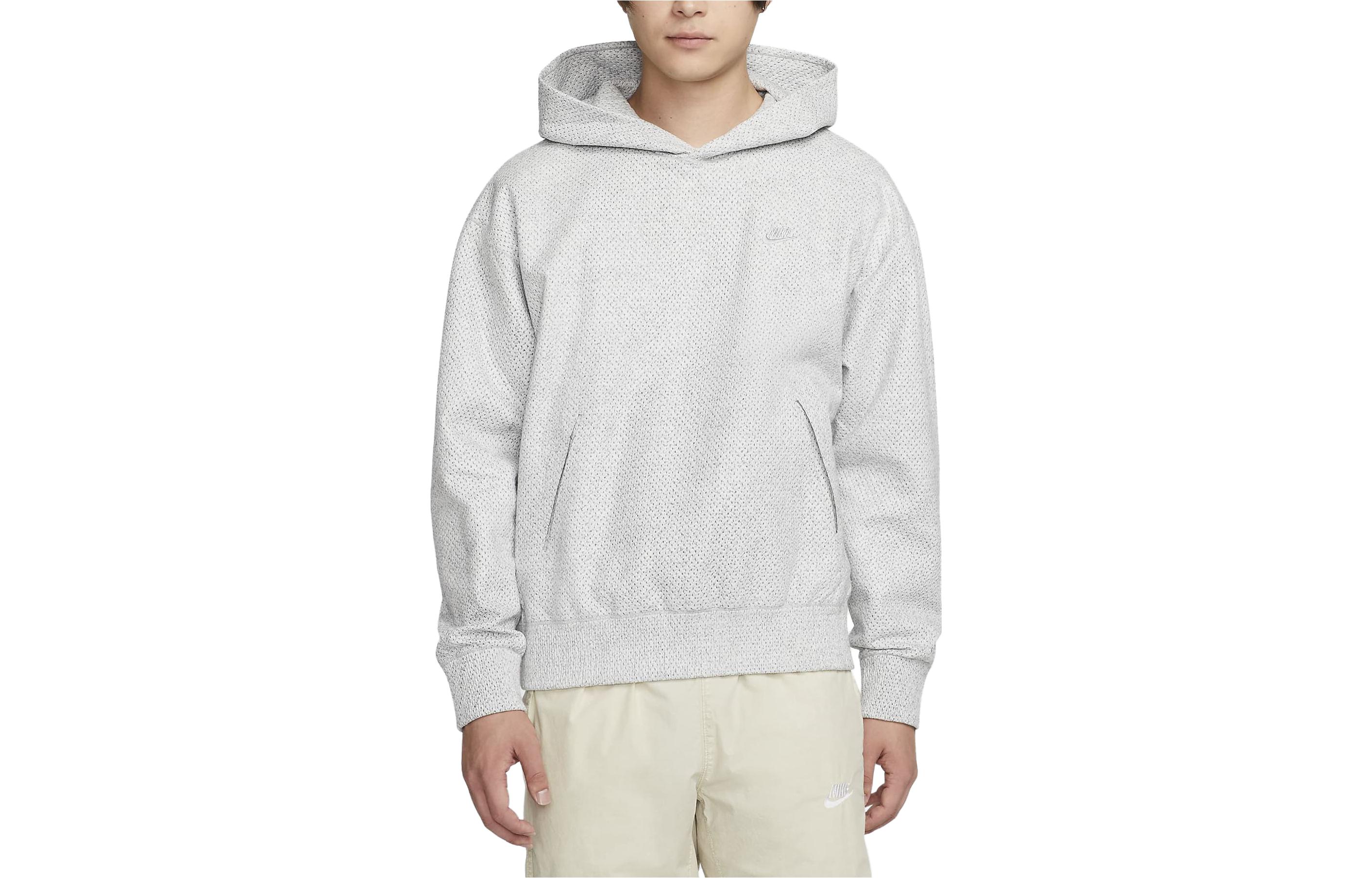 Nike Forward Mesh Breathable Hoodie Smoke Grey DR0405-084