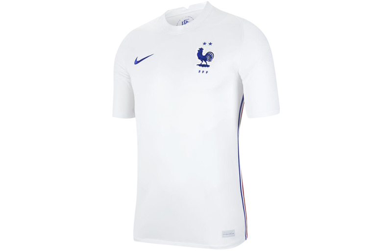 Nike France Away Jersey 2020 White Soccer Fan Shirt CD0699-100