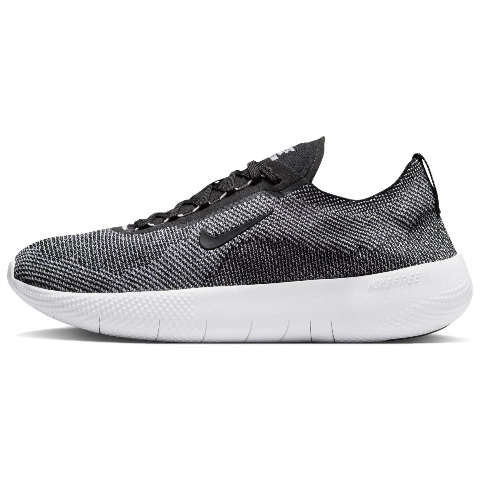 Nike Free 2025 Running Shoes Black White Breathable Durable Sneakers HF1078-004