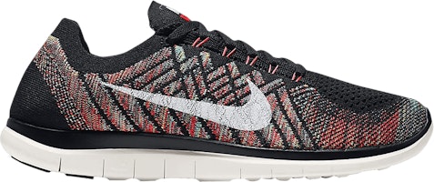 Nike Free 4.0 Flyknit 'Black Multi-Color' 717075-011 Nike Free 4.0 Flyknit 'Black Multi-Color' 717075-011