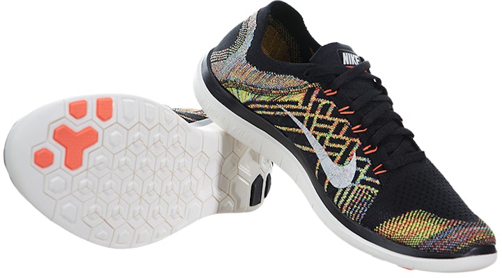 Nike Free 4.0 Flyknit 'Black Multi-Color' 717075-011 Shop Nike Free 4.0 Flyknit 'Black Multi-Color' 717075-011