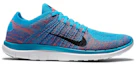 Order Nike Free 4.0 Flyknit ''Blau Lagoon Crimson'' 631053-403