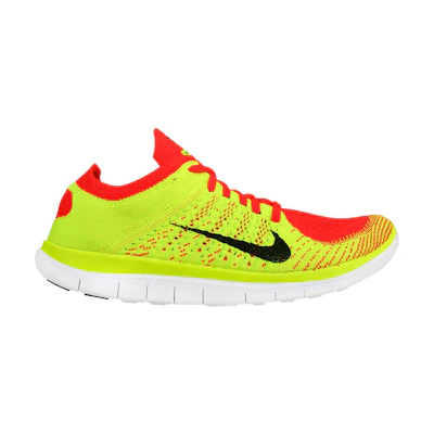 Nike Free 4.0 Flyknit 'Bright Crimson Volt'