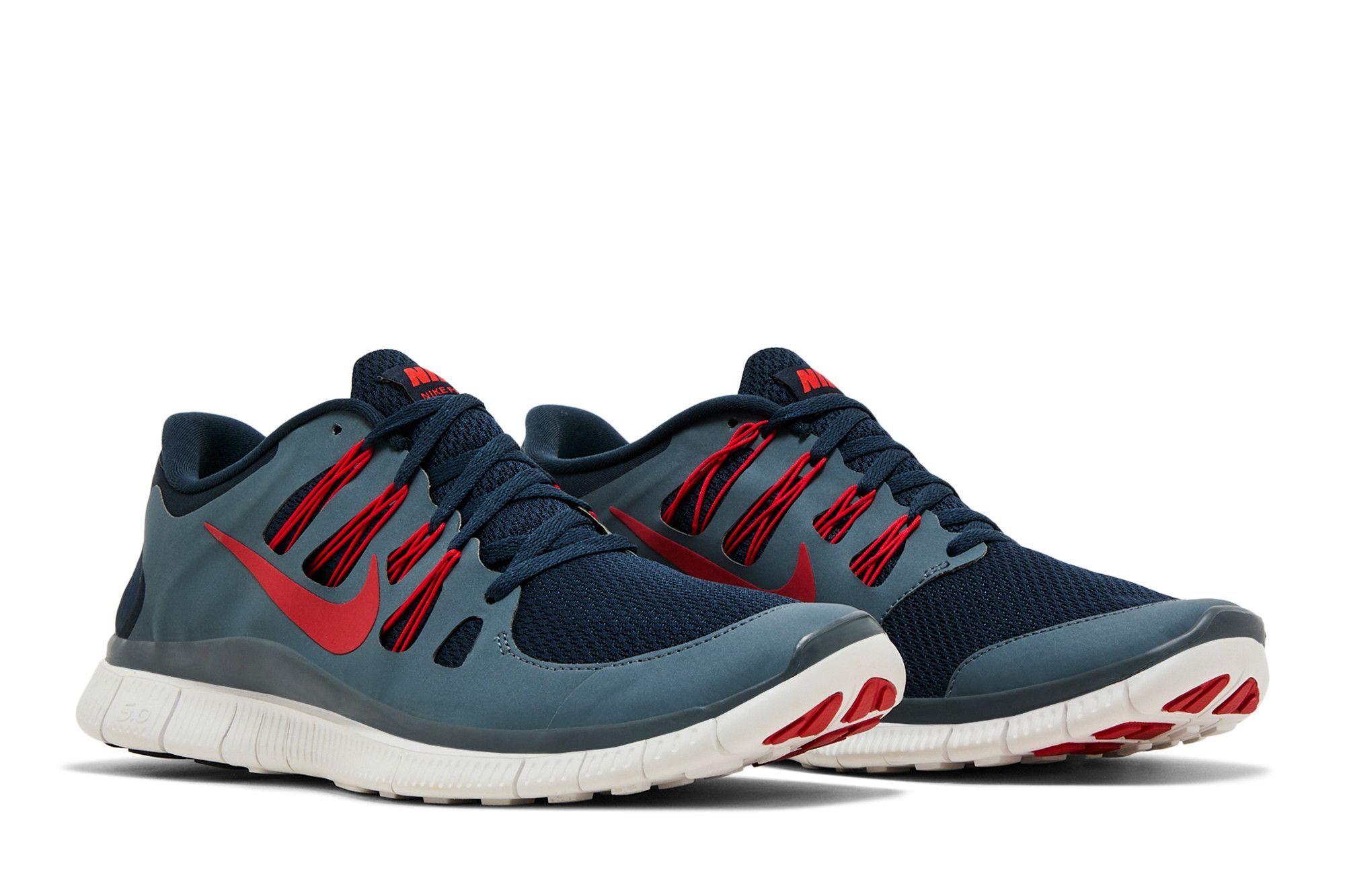 Nike Free 5.0+ 'Armory Navy Challenge Red' 圖 8