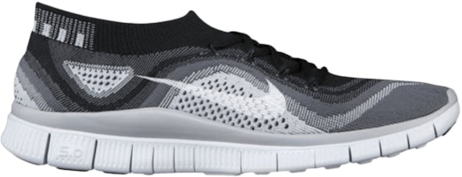 Nike Free Flyknit 'Black Grey' 615805-012 Nike Free Flyknit 'Black Grey' 615805-012