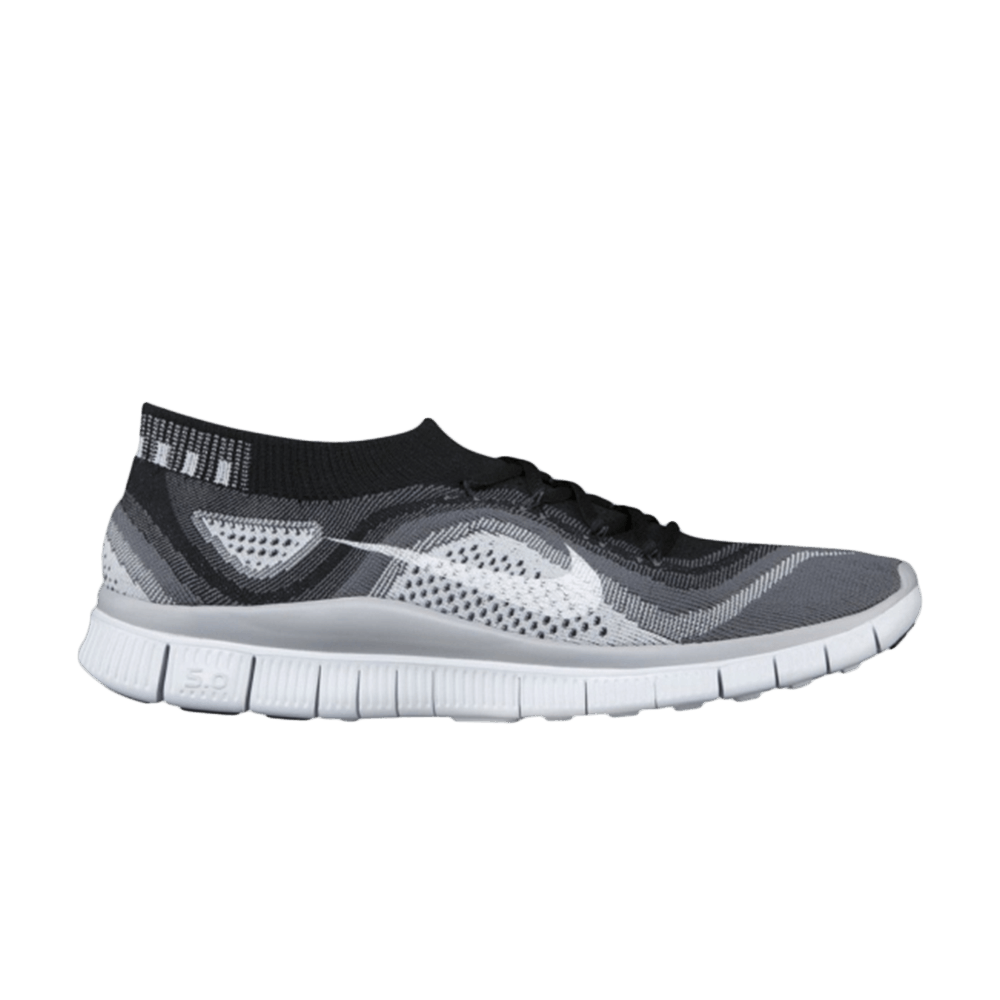 Nike Free Flyknit 'Black Grey' 615805-012