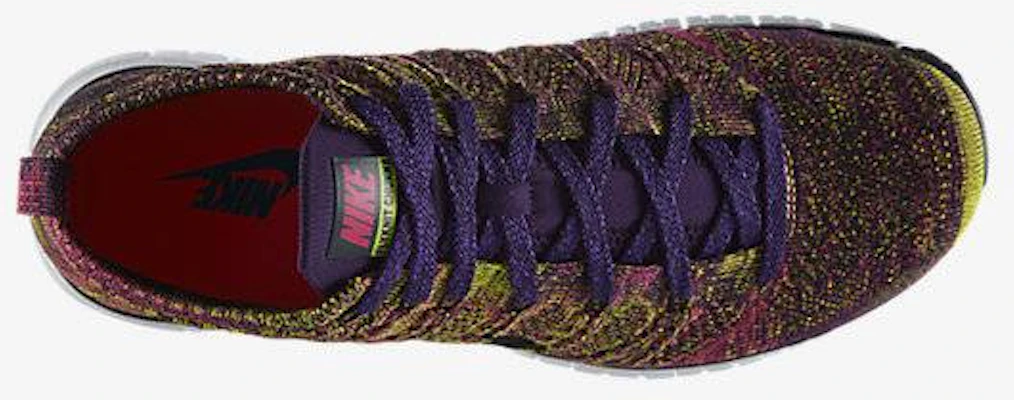 Nike free flyknit sales chukka grand purple