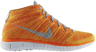 Nike Free Flyknit Chukka 'Total Orange' 639700-800 Nike Free Flyknit Chukka 'Total Orange' 639700-800
