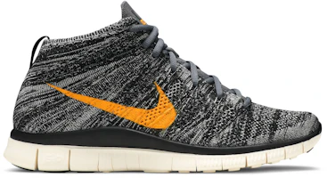 Nike Free Flyknit Chukka Sp 'Grey Orange' 677537-070 Nike Free Flyknit Chukka Sp 'Grey Orange' 677537-070